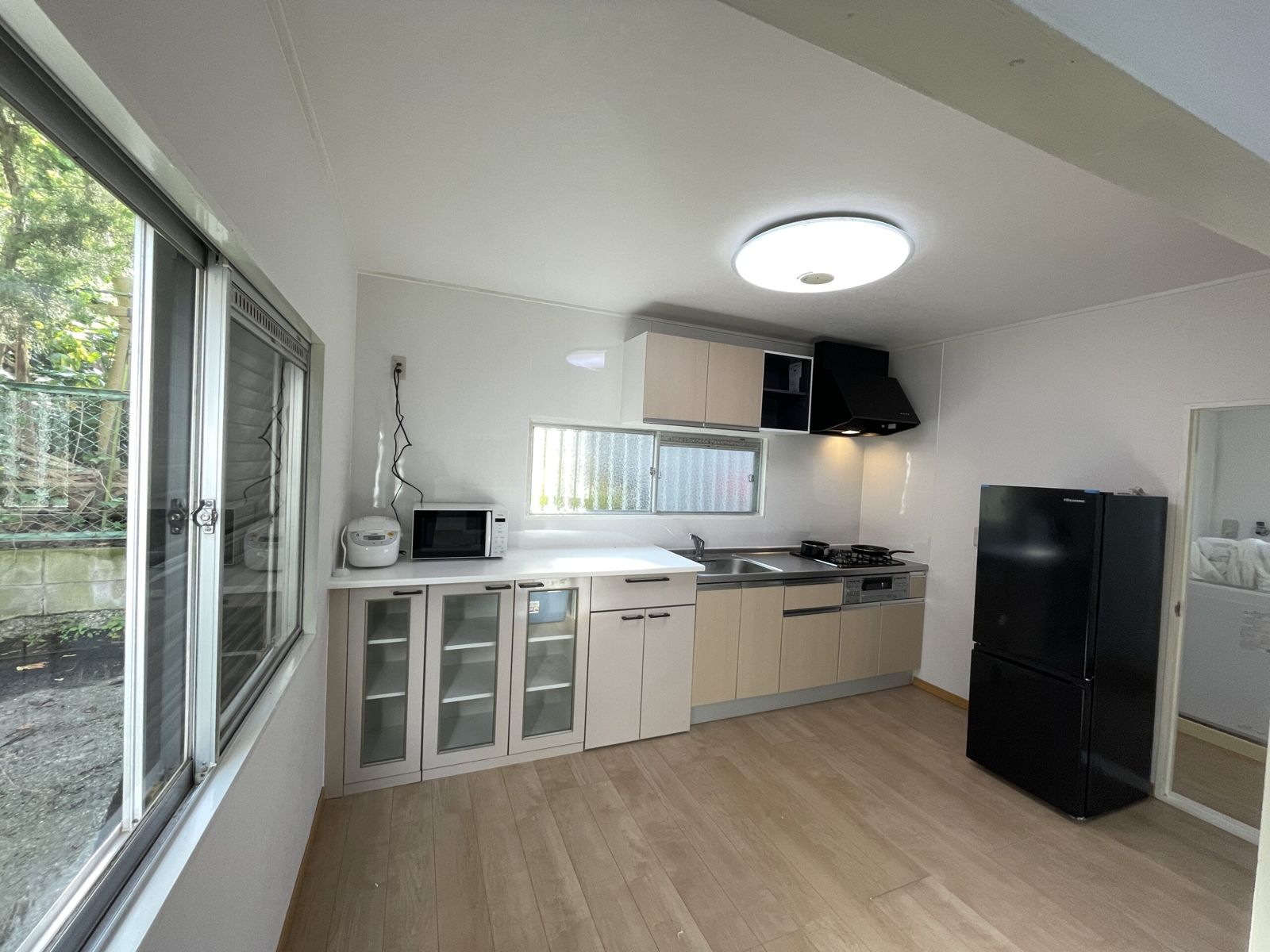 Shared kitchen at Sayama Sharehouse